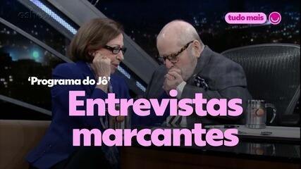 Relembre entrevistas marcantes do 'Programa do Jô'