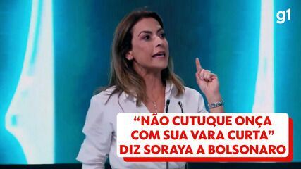 "Não cutuque onça com sua vara curta" diz Soraya Thronicke a Bolsonaro