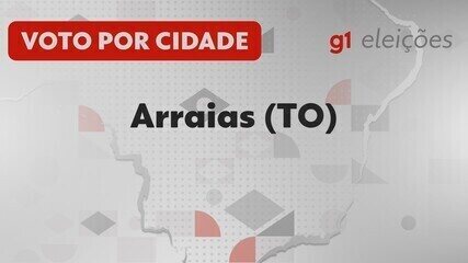 Eleições em Arraias (TO): Veja como foi a votação no 1º turno