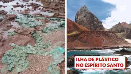 Pesquisadores encontram rochas de plástico em ilha quase inabitada