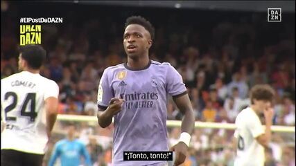 Veja os insultos racistas da torcida do Valencia contra Vinicius Junior