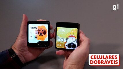 Celulares dobráveis: dá para usar sem abrir?