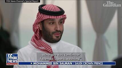 Príncipe da Arábia Saudita diz que "não liga" para "sportswashing"