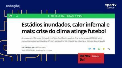 Crise no clima atinge o futebol mundial