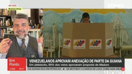 Plebiscito de anexação de parte da Guiana é aprovado na Venezuela