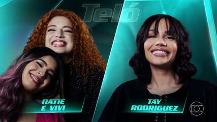 Natie e Vivi se apresentam com Tay Rodriguez cantando “Wicked Game”