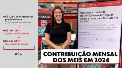 Entenda o novo valor de contribuição mensal dos MEIs em 2024