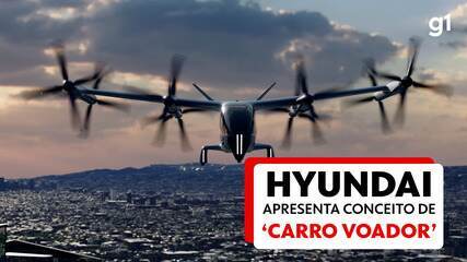 Hyundai apresenta conceito de 'carro voador' na CES 2024