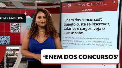 Entenda como será o 'Enem dos concursos'