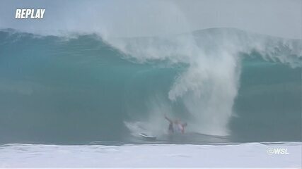 Confira as "vacas" do primeiro dia da etapa de Pipeline da WSL