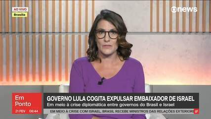 Governo Lula cogita expulsar embaixador de Israel