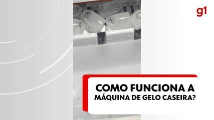 Como funciona a máquina de gelo?