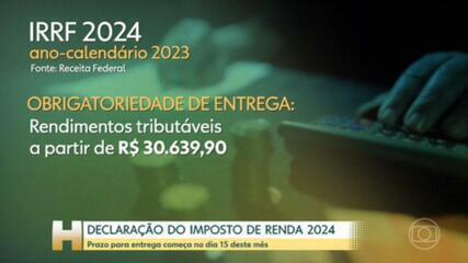 Imposto de Renda 2024: Receita Federal divulga novas regras