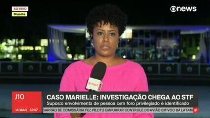 Caso Marielle: Moraes será relator no STF. Jornal das Dez, 14/03/2024