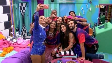 Ivete deu show de carisma e acolhimento em noite de festa no BBB