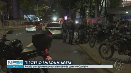 Perseguição policial com tiros na Avenida Domingos Ferreira assusta moradores de Boa Viagem