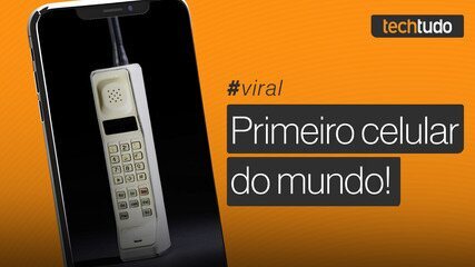 Conheça o Motorola DynaTAC 8000X, primeiro celular do mundo. #viral