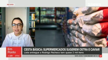 Cesta básica: associação de supermercados sugere ostra e caviar