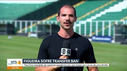 Antes da Série C, Figueirense sofre transfer ban e não pode registrar atletas por 6 meses