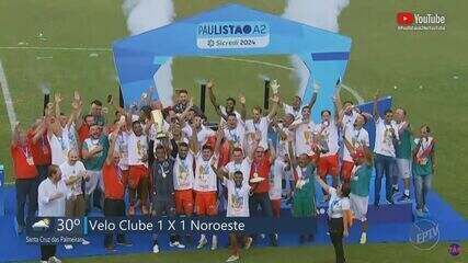 Velo Clube é campeão da Série A2 do Campeonato Paulista