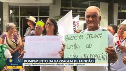 Justiça determina ampliação da área afetada pelo rompimento da barragem de Fundão, em Mariana