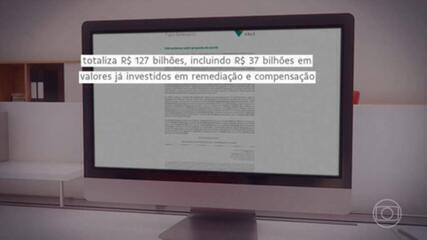 Mineradoras propõem pagar R$ 127 bilhões por danos causados pelo rompimento da barragem em Mariana (MG)