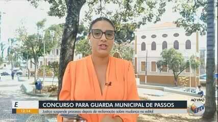 Concurso da Guarda Municipal é suspenso após reclamação de mudança no edital em Passos