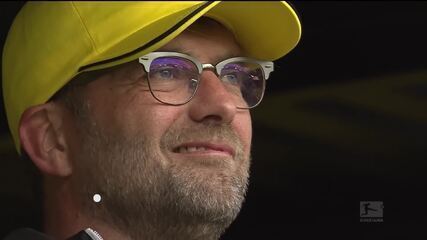 Relembre o emotivo adeus de Klopp ao Borussia Dortmund, em 2015