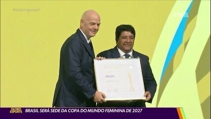 Brasil será sede da Copa do Mundo feminina de 2027