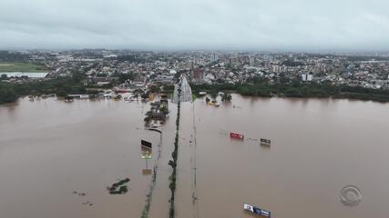 Cidades do RS ainda registram alagamentos