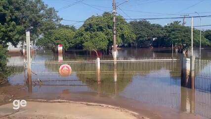 Relembre como ficou o CT Parque Gigante durante as enchentes de maio