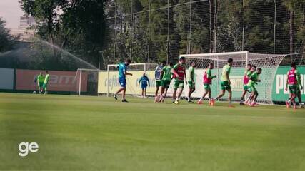 Palmeiras divulga vídeo do jogo-treino contra o São Caetano