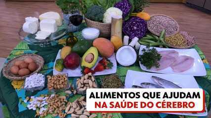 Conheça alimentos que ajudam na saúde do cérebro