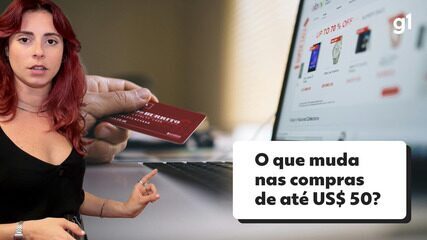 Saiba o que pode mudar nas compras internacionais de até US$ 50