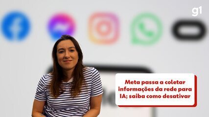 Meta passa a coletar dados das redes para IA. Saiba passo a passo para desativar