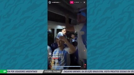 Jogadores da Argentina cantam música preconceituosa em festa do título; Seleção comenta