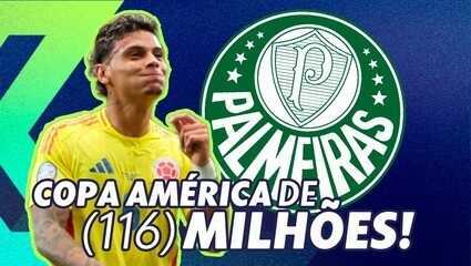 Palmeiras liga o alerta com Richard Ríos após Copa América | Central do Mercado