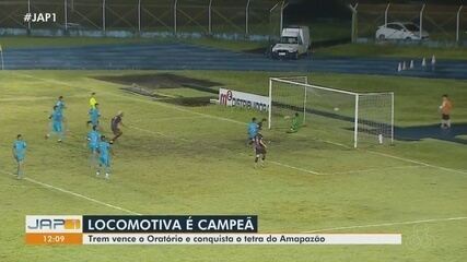 Trem vence o Oratório e conquista o tetra no Amapazão