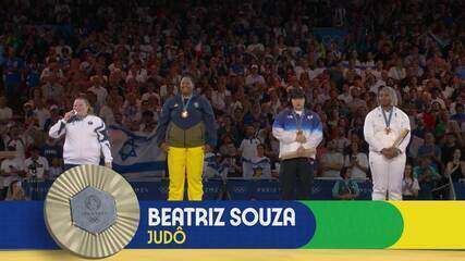 É DO BRASIL! Beatriz Souza vence a medalha de ouro no judô em Paris 2024