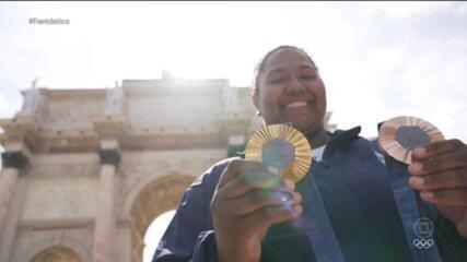 Campeã olímpica no judô, Beatriz Souza vai conhecer o Museu do Louvre, em Paris