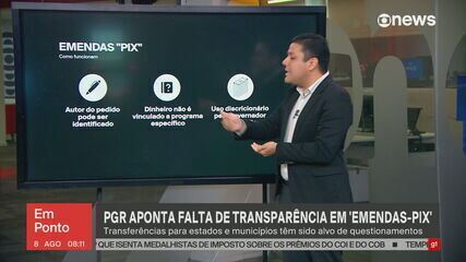 PGR aponta falta de transparência em 'emendas Pix'; entenda os motivos