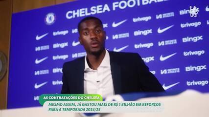 Chelsea é o time que mais gastou em reforços para 2024/25; veja números