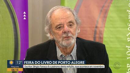 Sérgio Faraco é o patrono da Feira do Livro de Porto Alegre