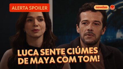 Família é Tudo: apaixonado? Luca sente ciúmes ao ver Maya com Tom