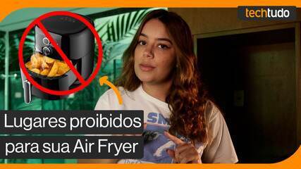 Onde não colocar a Air Fryer na cozinha? Conheça os lugares proibidos