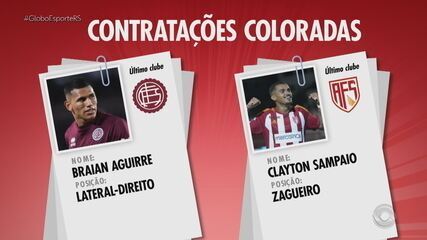 Inter acerta contratação de lateral-direito do Lanús e do zagueiro Clayton Sampaio