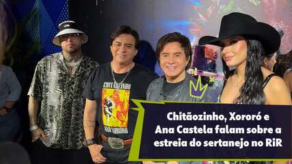 Chitãozinho, Xororó e Ana Castela falam sobre a estreia do sertanejo no Rock in Rio