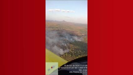 Novo incêndio fecha o Parque Nacional da Chapada dos Veadeiros