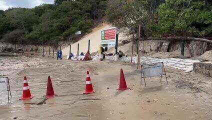 Área próxima ao Morro do Careca é isolada em Natal