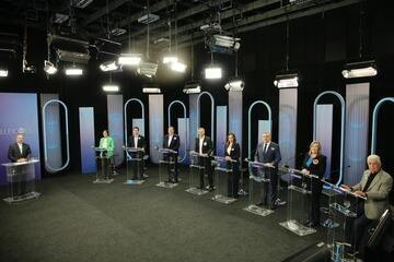 Veja o primeiro bloco do debate da RPC com candidatos à Prefeitura de Curitiba